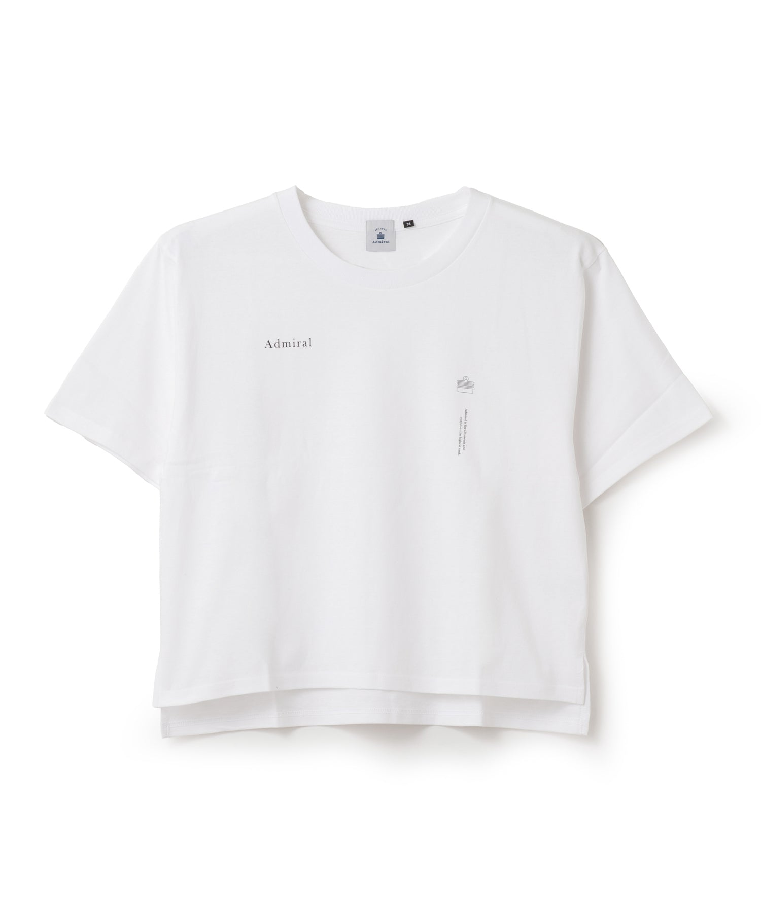 WOMEN Big T-shirt with slits　ANLA501