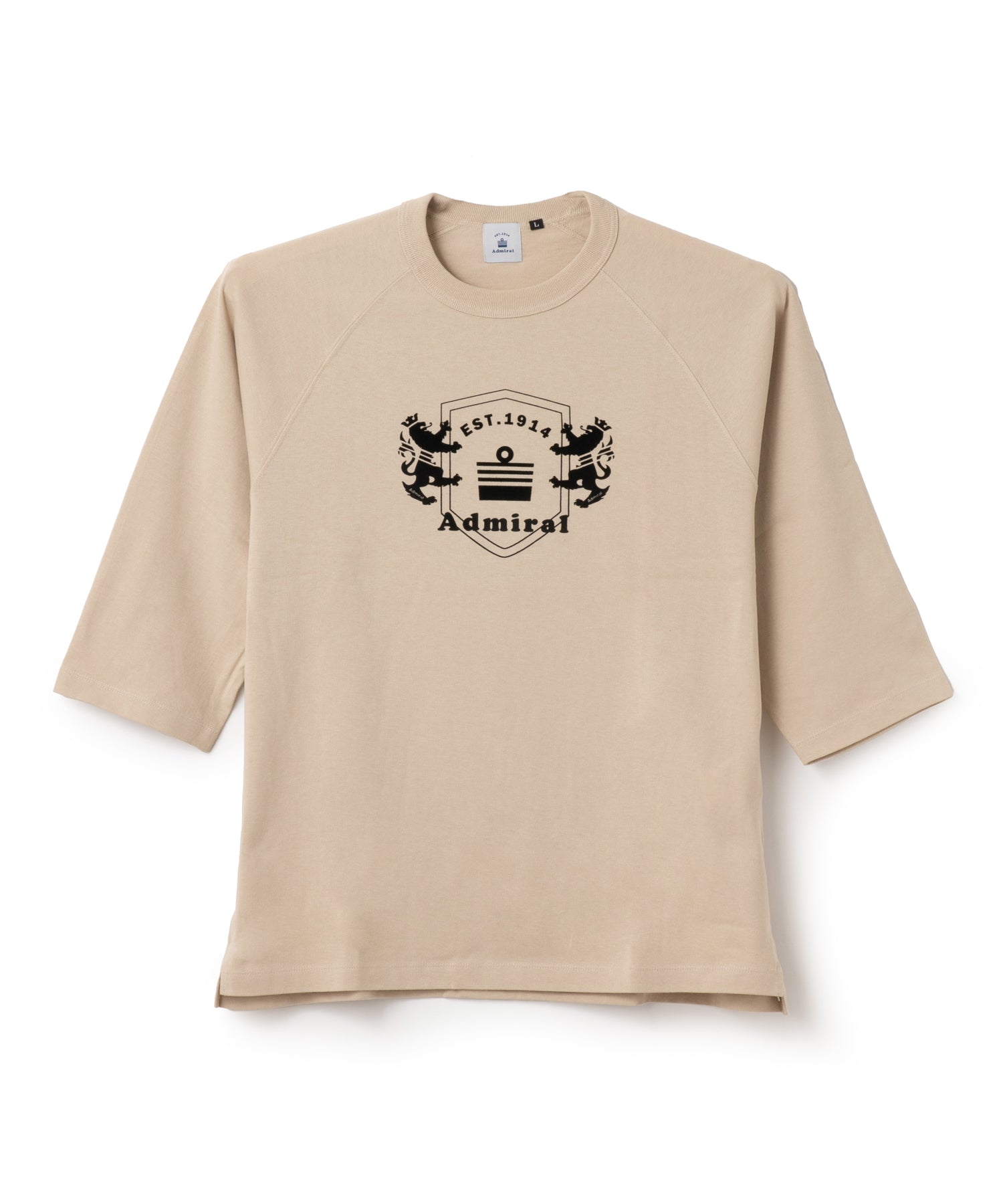 MEN  Raglan 3/4 sleeves Big T-shirts　ANMA503