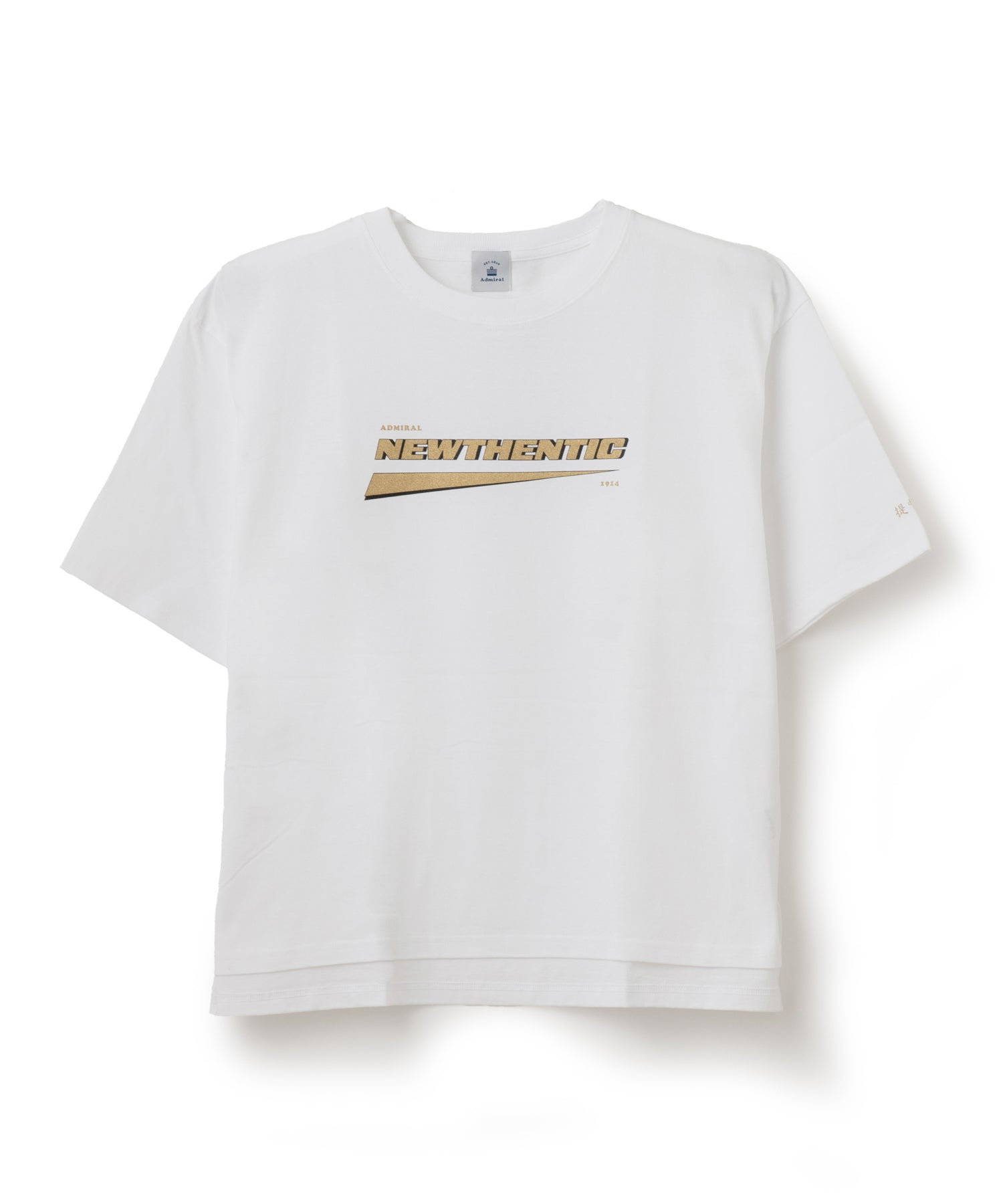 NEWTHENTIC Slit BIG T-shirts　ANMA508