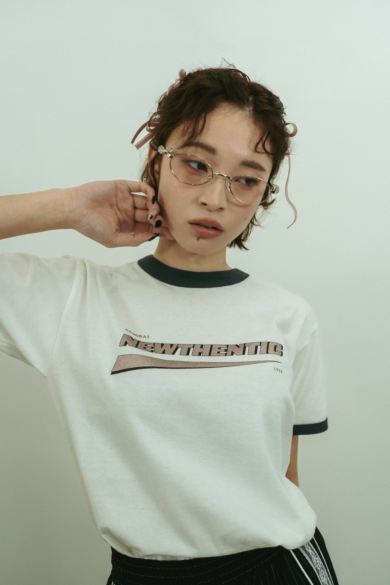 LADY'S　リンガーTシャツ　ANLA510