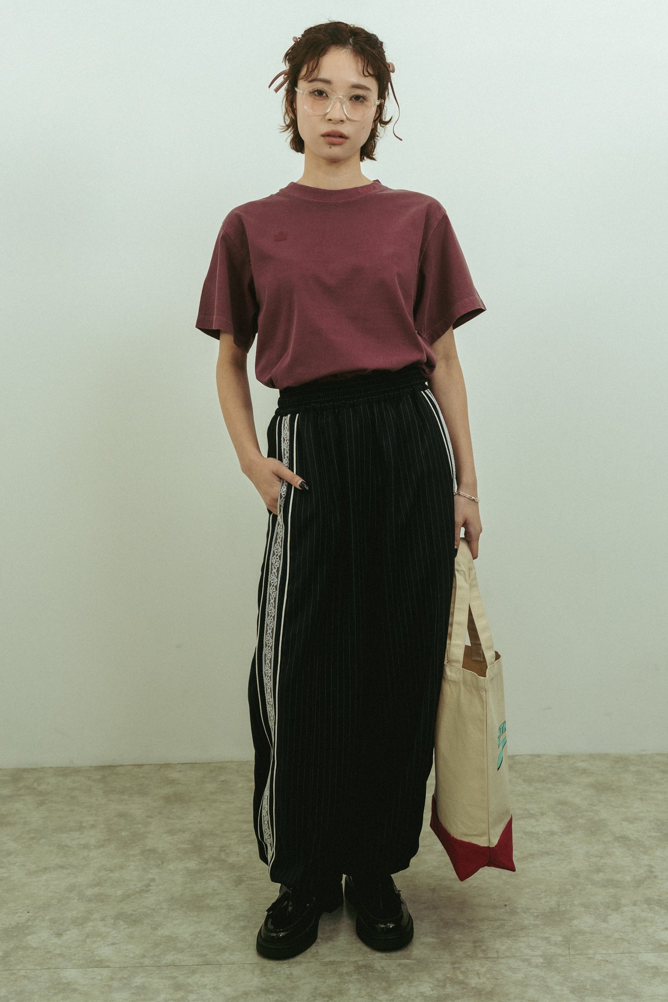 UNISEX　ピグメントTシャツ　ANUN603