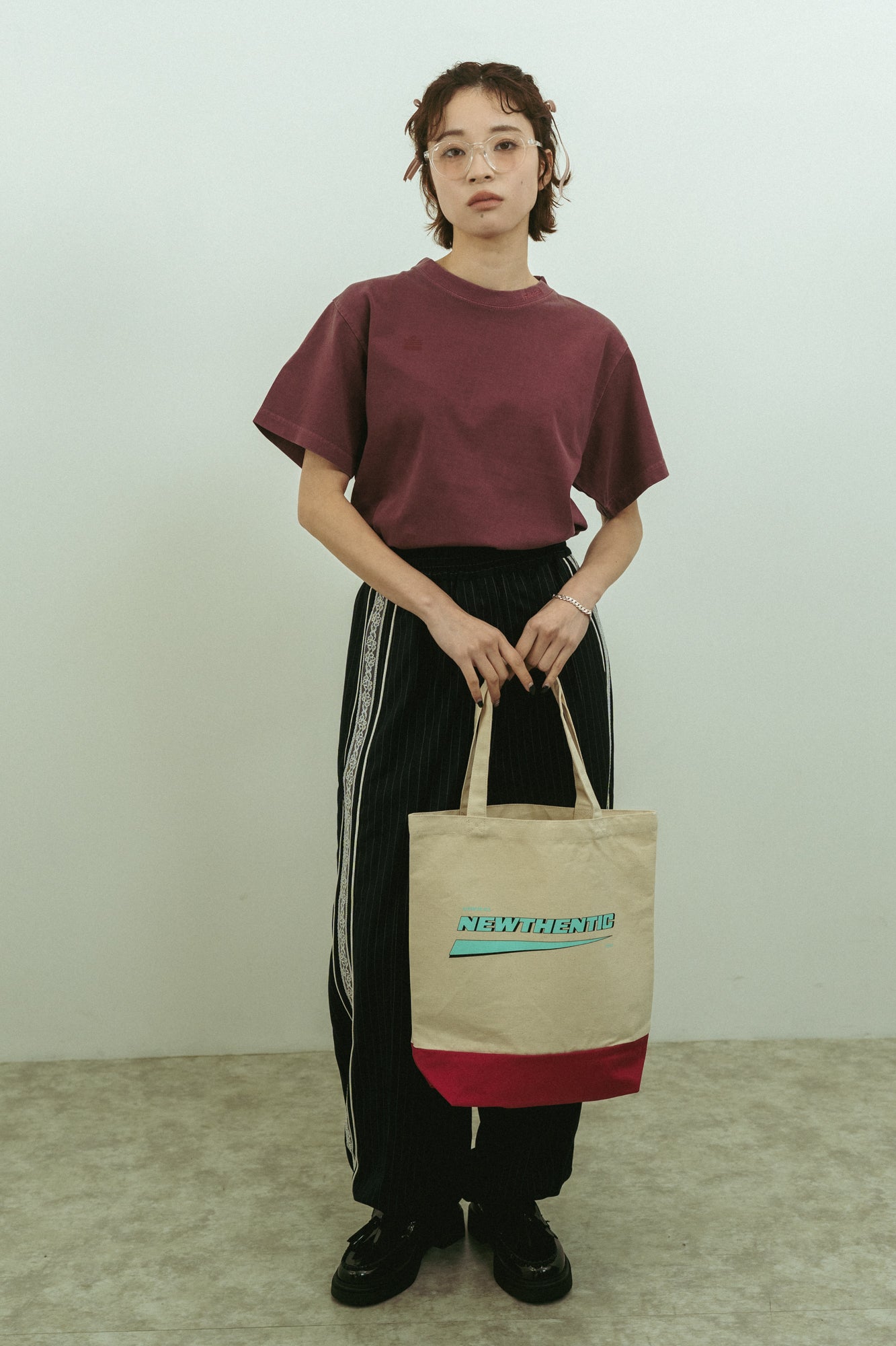 Two-tone Tote bag　ANMZ504