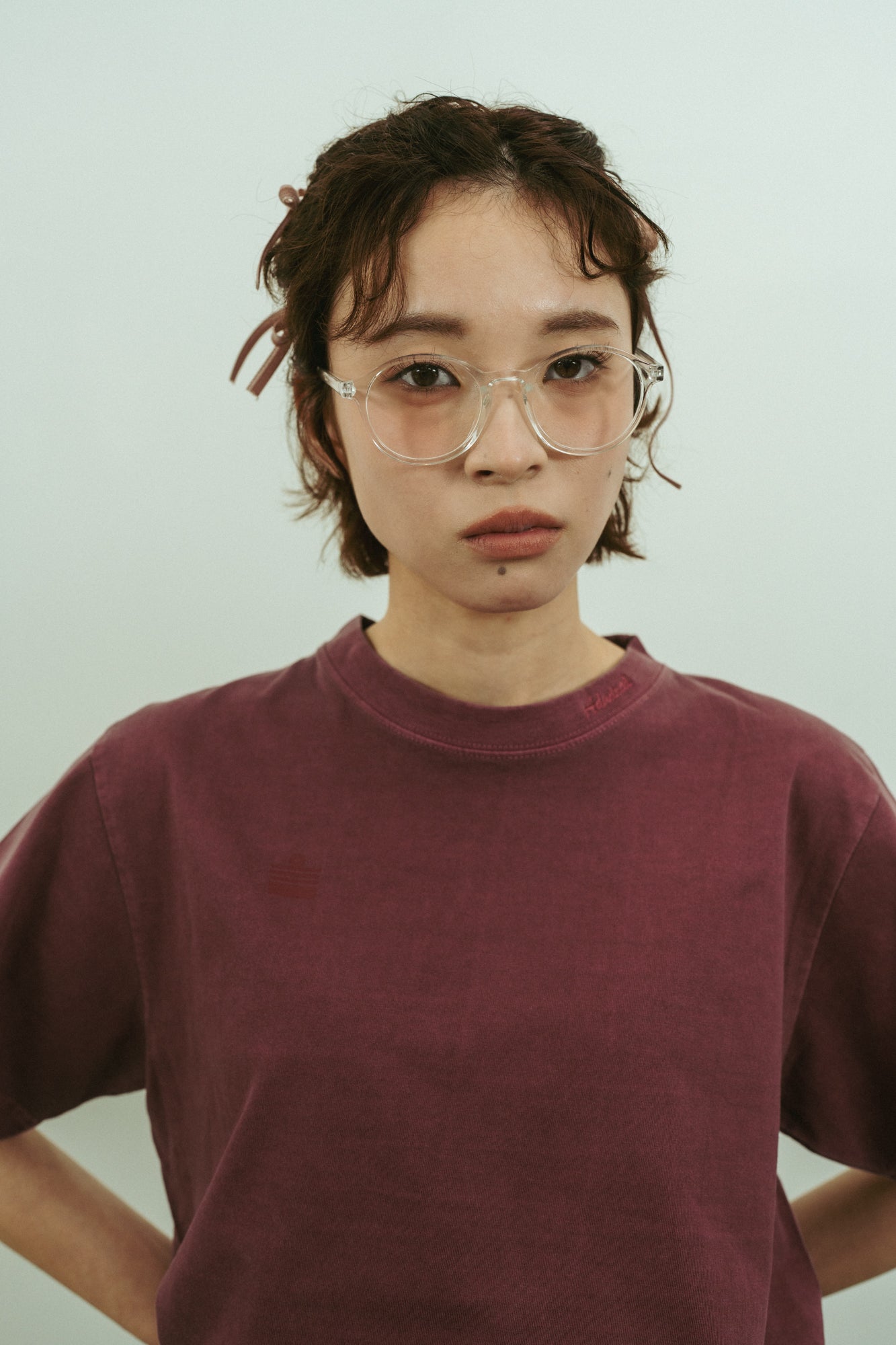UNISEX　ピグメントTシャツ　ANUN603