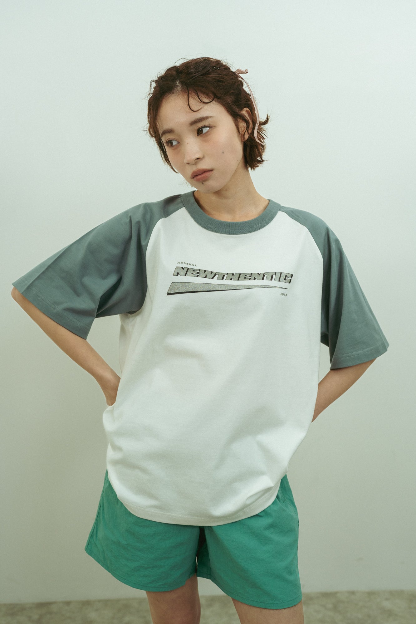 UNISEX　ラグランスリーブTシャツ　ANUN604