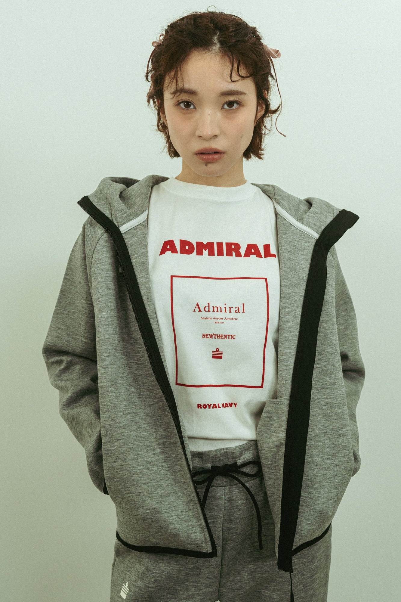 UNISEX   フルジップパーカー　ANUN601